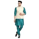 SAIFOO Men39s Kurta Pyjama amp Printed Nehru