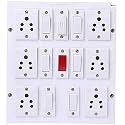 Heavy Duty PVC Extension Board 6 Switches6