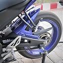 Saiga Parts SharkFin Rear Fender for Yamaha R15 V4 (Metallic Red)