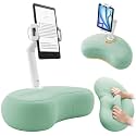 SAIJI Kindle Pillow Stand for Bed – iPad &amp; Tablet Holder (Cyan)