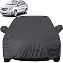 Sail Dustproof Car Cover with Mirror Pockets