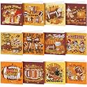 Saillong 12 Pack Fall Football Diamond Painting Greeting Card with Envelope