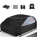Sailnovo 15 Cu Ft Rooftop Cargo Carrier Bag, Waterproof Soft Shell Roof Bag