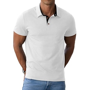 Sailwind Mens Cotton Polo Shirts Short Sleeve