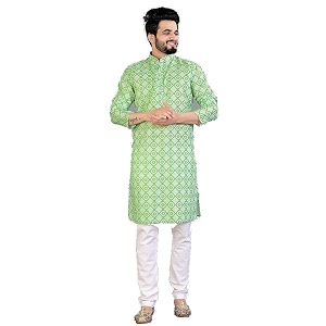 Sainath Creation Printed Fancy Menss Kurta with