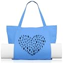 Saintrygo Yoga Bags for Women with Mat Carrier Canvas Tote