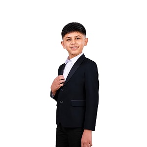 saintx boys premium tuxedo blazer 1 to 14 years  prince charming formal wear collection for kids amp boys  fully lined  shawl collar  slim fit  royale luxury wear