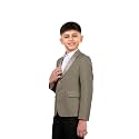 SaintX Boys Premium Tuxedo Blazer (1 to 14 Years) | Prince Charming Formal Wear Collection for Kids &amp; Boys | Fully Lined | Shawl Collar | Slim Fit | Royale Luxury Wear