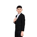 SaintX Boys Premium Tuxedo Blazer (1 to 14 Years) | Prince Charming Formal Wear Collection for Kids &amp; Boys | Fully Lined | Shawl Collar | Slim Fit | Royale Luxury Wear