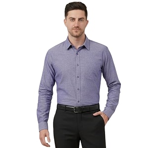 SaintX Mens Formal Shirt with Pocket