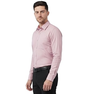 SaintX Mens Formal Shirt with Pocket