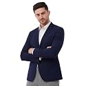 SaintX Men's Premium 4-Way Comfy Stretch Sunscreen Casual Blazer|Light Weight, Designed for Summers|Fully Lined|Comfort able Slim Fit|Wrinkle Resistant, All-Day Casual &amp; Formal Signature Coat (JK11)