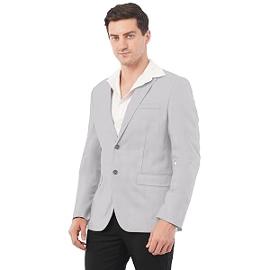 saintx men39s premium formal blazer  stretchable triple blend fabric  slim fit  fully lined  versatile stylish coat for men  professional jacket  all purpose