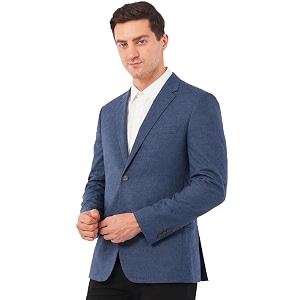 saintx men39s premium formal blazer  stretchable triple blend fabric  slim fit  fully lined  versatile stylish coat for men  professional jacket  all purpose