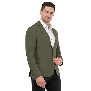 saintx men39s tailored unlined formal blazerlayering jacket drapes amp feels like a shirtairy amp light weight ideal for summershighly stretchable wrinkle resistant fabricslim fitall day comfort