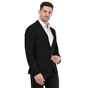 SaintX Men's Tailored Unlined Formal Blazer|Layering Jacket, Drapes & Feels Like a Shirt|Airy & Light Weight, Ideal for Summers|Highly Stretchable Wrinkle Resistant Fabric|Slim Fit|All Day Comfort