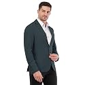 SaintX Men's Tailored Unlined Formal Blazer|Layering Jacket, Drapes &amp; Feels Like a Shirt|Airy &amp; Light Weight, Ideal for Summers|Highly Stretchable Wrinkle Resistant Fabric|Slim Fit|All Day Comfort