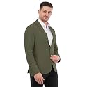 SaintX Men's Tailored Unlined Formal Blazer|Layering Jacket, Drapes &amp; Feels Like a Shirt|Airy &amp; Light Weight, Ideal for Summers|Highly Stretchable Wrinkle Resistant Fabric|Slim Fit|All Day Comfort