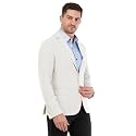 SaintX Men's Tailored Unlined Formal Blazer|Layering Jacket, Drapes &amp; Feels Like a Shirt|Airy &amp; Light Weight, Ideal for Summers|Highly Stretchable Wrinkle Resistant Fabric|Slim Fit|All Day Comfort