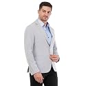 SaintX Men's Tailored Unlined Formal Blazer|Layering Jacket, Drapes &amp; Feels Like a Shirt|Airy &amp; Light Weight, Ideal for Summers|Highly Stretchable Wrinkle Resistant Fabric|Slim Fit|All Day Comfort