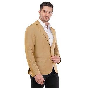 saintx men39s tailored unlined formal blazerlayering jacket drapes amp feels like a shirtairy amp light weight ideal for summershighly stretchable wrinkle resistant fabricslim fitall day comfort