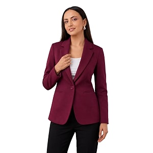 SaintX Womens Premium Formal Blazer Fully