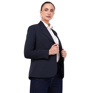 saintx women39s premium formal blazer  fully lined  regular fit  4-way stretchable ultra-light fabric  fashion-forward  officemeetings wb01