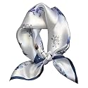 Saiusloa Neck Scarf For Womens Silky Head Scarves Hair Bandanas Square Scarf Fashion Accessories lightweight