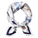 Saiusloa Neck Scarf For Womens Silky Head Scarves Hair Bandanas Square Scarf Fashion Accessories lightweight