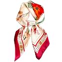 Saiusloa Neck Scarf For Womens Silky Head Scarves Hair Bandanas Square Scarf Fashion Accessories lightweight