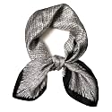 Saiusloa Neck Scarf For Womens Silky Head Scarves Hair Bandanas Square Scarf Fashion Accessories lightweight