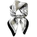 Saiusloa Neck Scarf For Womens Silky Head Scarves Hair Bandanas Square Scarf Fashion Accessories lightweight