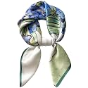 Saiusloa Neck Scarf For Womens Silky Head Scarves Hair Bandanas Square Scarf Fashion Accessories lightweight