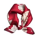 Saiusloa Neck Scarf For Womens Silky Head Scarves Hair Bandanas Square Scarf Fashion Accessories lightweight