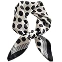 Saiusloa Neck Scarf For Womens Silky Head Scarves Hair Bandanas Square Scarf Fashion Accessories lightweight