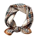 Saiusloa Neck Scarf For Womens Silky Head Scarves Hair Bandanas Square Scarf Fashion Accessories lightweight