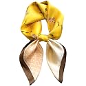 Saiusloa Neck Scarf For Womens Silky Head Scarves Hair Bandanas Square Scarf Fashion Accessories lightweight