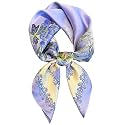 Saiusloa Neck Scarf For Womens Silky Head Scarves Hair Bandanas Square Scarf Fashion Accessories lightweight
