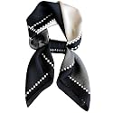 Saiusloa Neck Scarf For Womens Silky Head Scarves Hair Bandanas Square Scarf Fashion Accessories lightweight