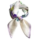 Saiusloa Neck Scarf For Womens Silky Head Scarves Hair Bandanas Square Scarf Fashion Accessories lightweight