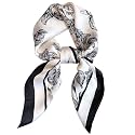 Saiusloa Neck Scarf For Womens Silky Head Scarves Hair Bandanas Square Scarf Fashion Accessories lightweight