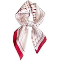 Saiusloa Neck Scarf For Womens Silky Head Scarves Hair Bandanas Square Scarf Fashion Accessories lightweight