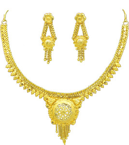 saiyoni alloy gold jewel set pack of 1