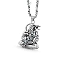 Saizen Mens Religious pendant locket with chain