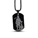 Saizen Mens Religious pendant locket with chain