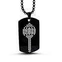 Saizen Mens Religious pendant locket with chain