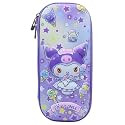 SAJANI 3D Unicorn Pencil Case, Large Capacity Pencil Case Compass with Compartments, Cartoon Design Pencil Box/Case/Pouch for School (Kuromi)