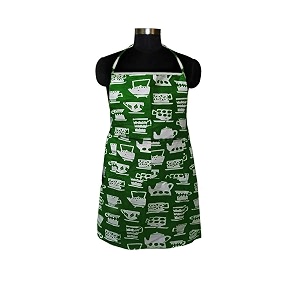 sajavat home av1 cotton kitchen accessories print apron pack of 1 with pocket medium size