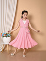 Sajjat Dresses Girls Calf Length Party Dress