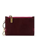 The Sak Encino Card Wallet - Women's Leather Wallet For Everyday - Slim Wallet With Zipper, Credit Card Slots &amp; Coin Holder